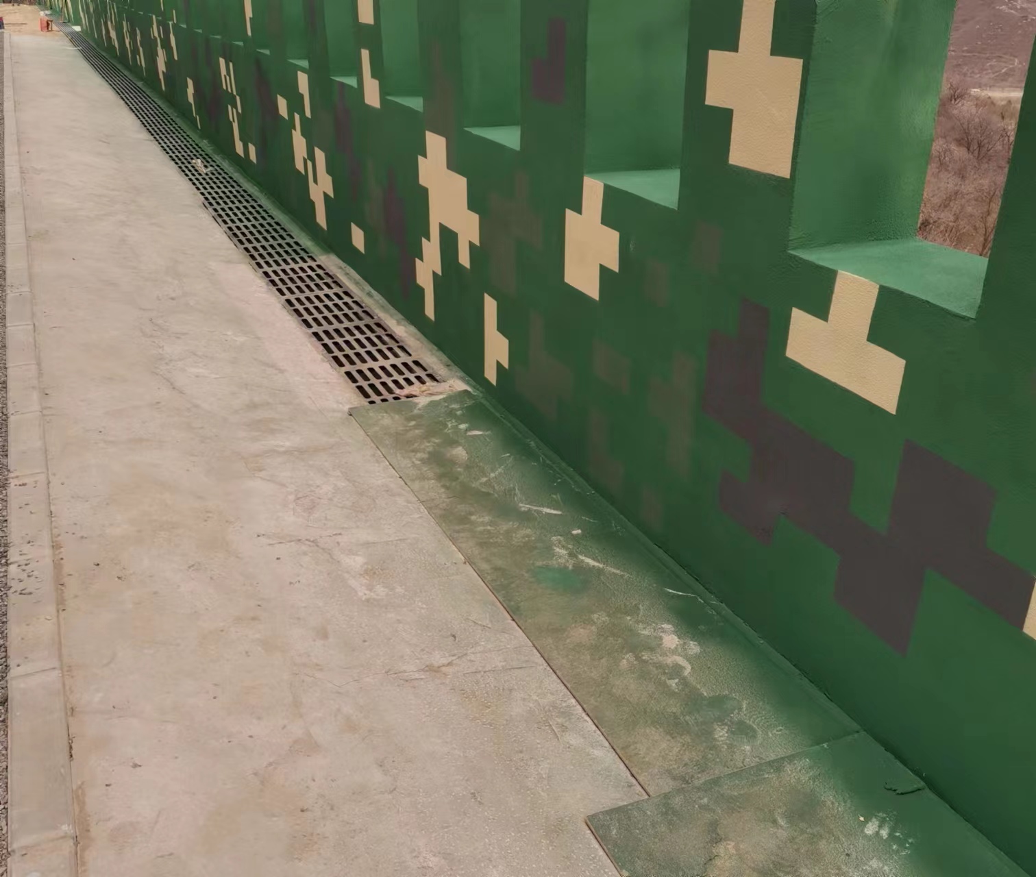 襄阳围墙迷彩喷涂,数迷彩漆